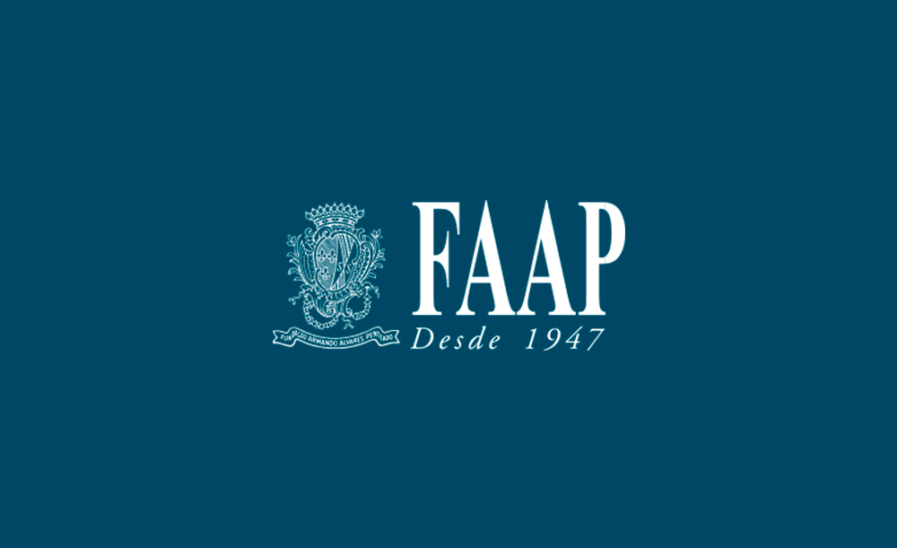 A imagem apresenta o logo da FAAP.